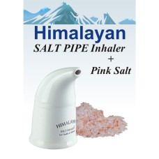 Himalayan Pink Salt Inhaler Refillable 180gm Pink Salt